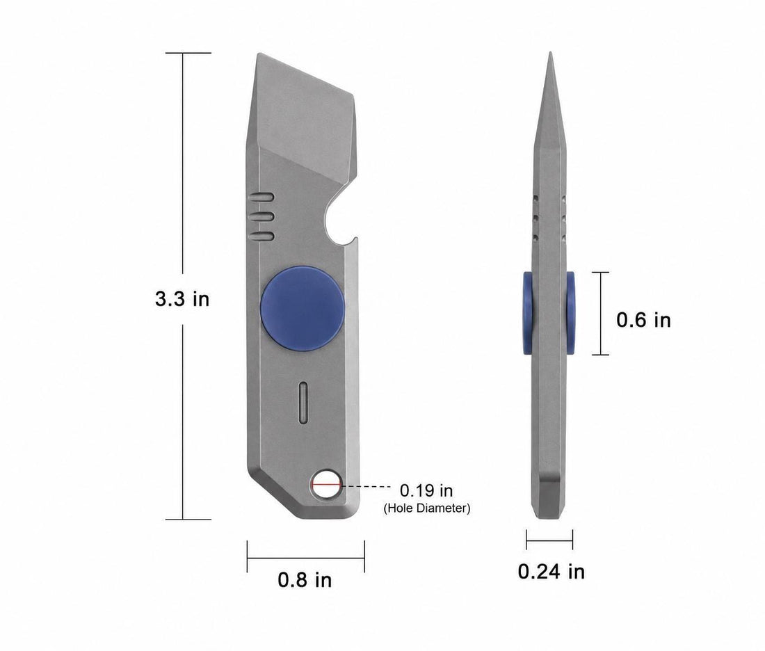Titanium Pry Bar Spinner