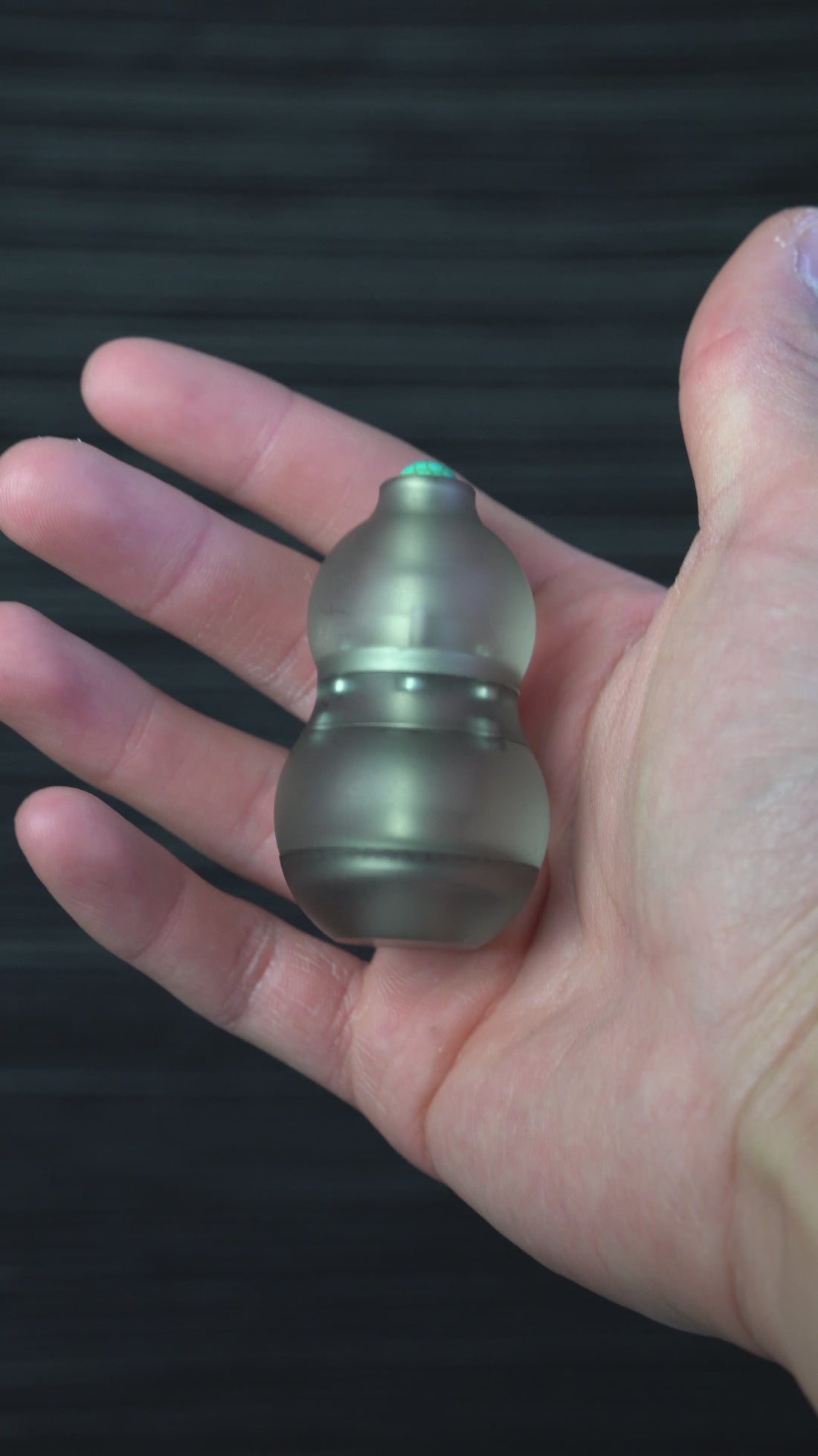 The Gourd in Obsidian Black — spin and ratchet demo." Accessibility is brand-critical for your audience, and video media has the same alt bug-surface we just spent a morning cleaning up for images.
